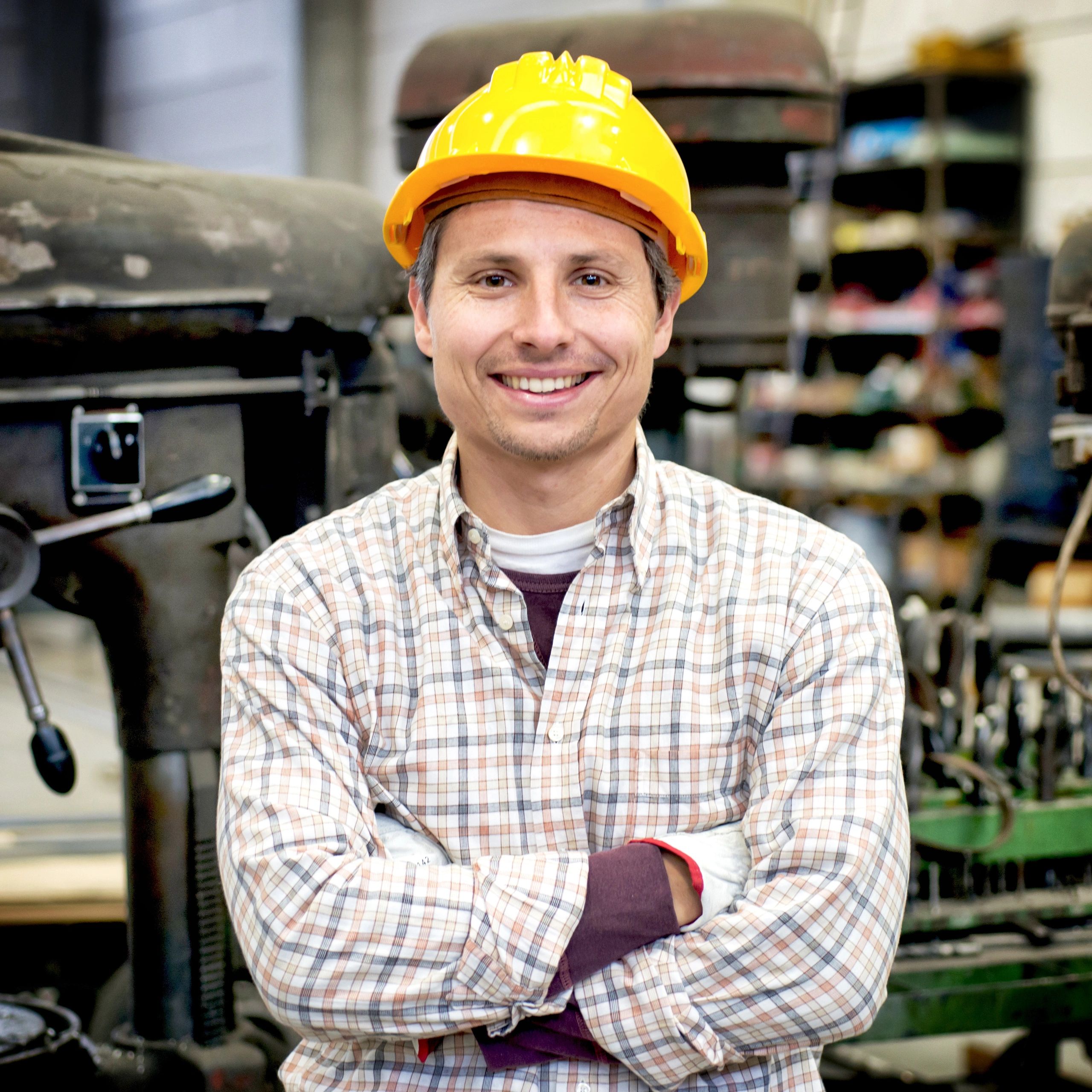 Customer portrait of a service professional