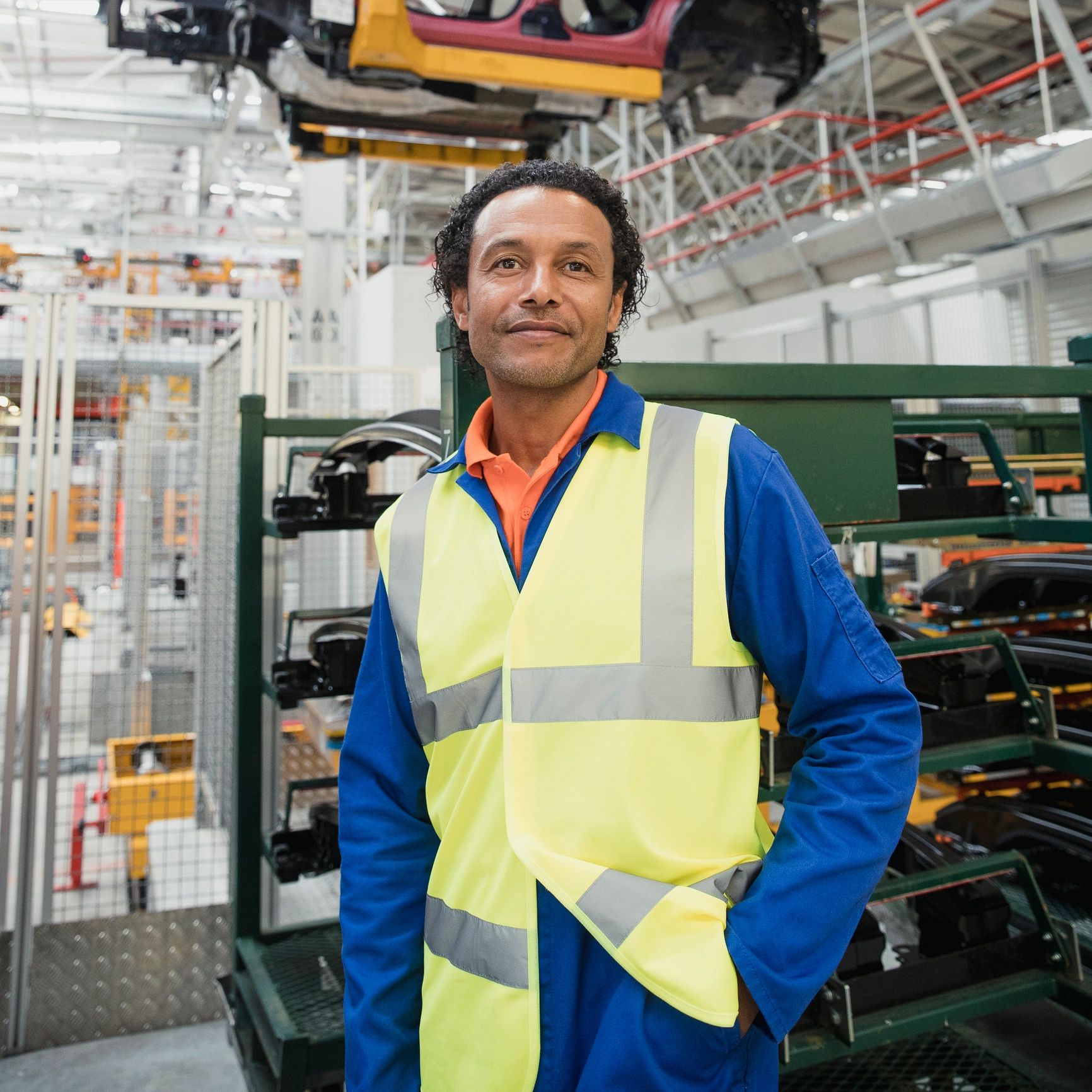 Technician portrait in uniform